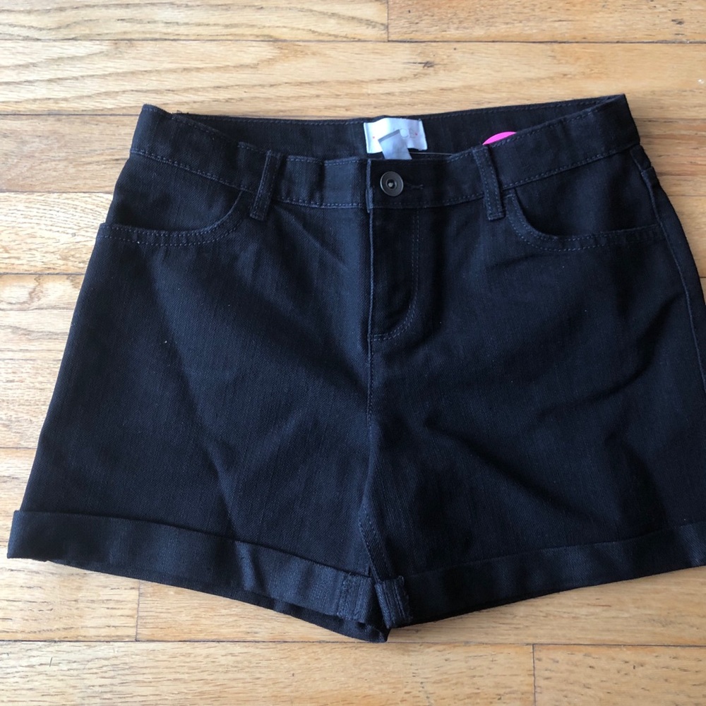 Black shorts